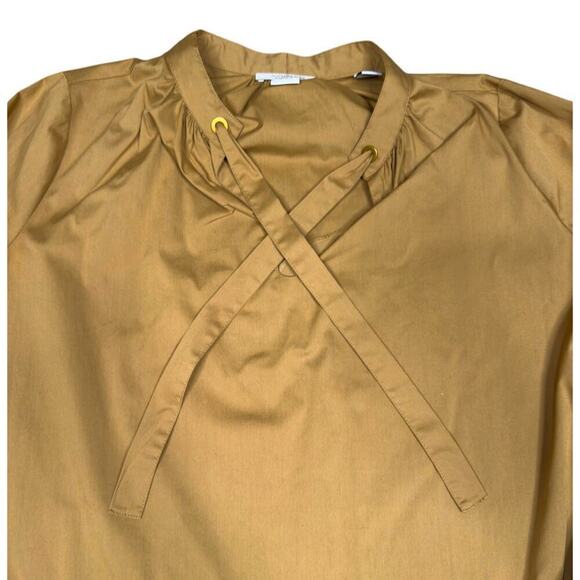 Scotch and Soda Voluminous Long Sleeve Organic Cotton Shift Dress Size Large - Picture 7 of 10